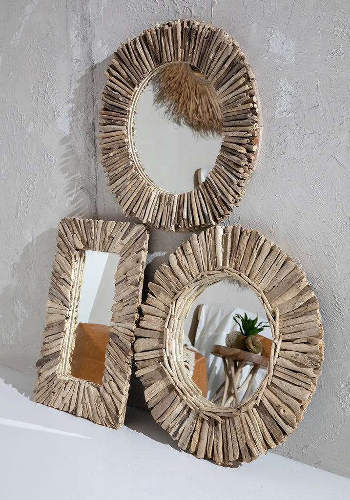 O Espelho Driftwood Crown - Natural - M