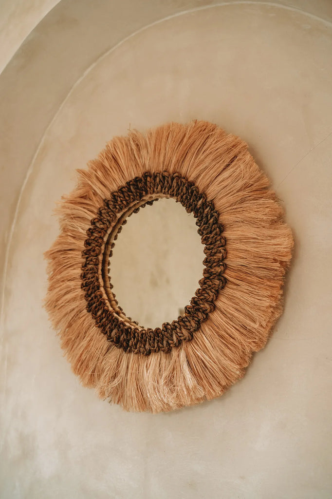 Le miroir "Mowgli" - Naturel - M