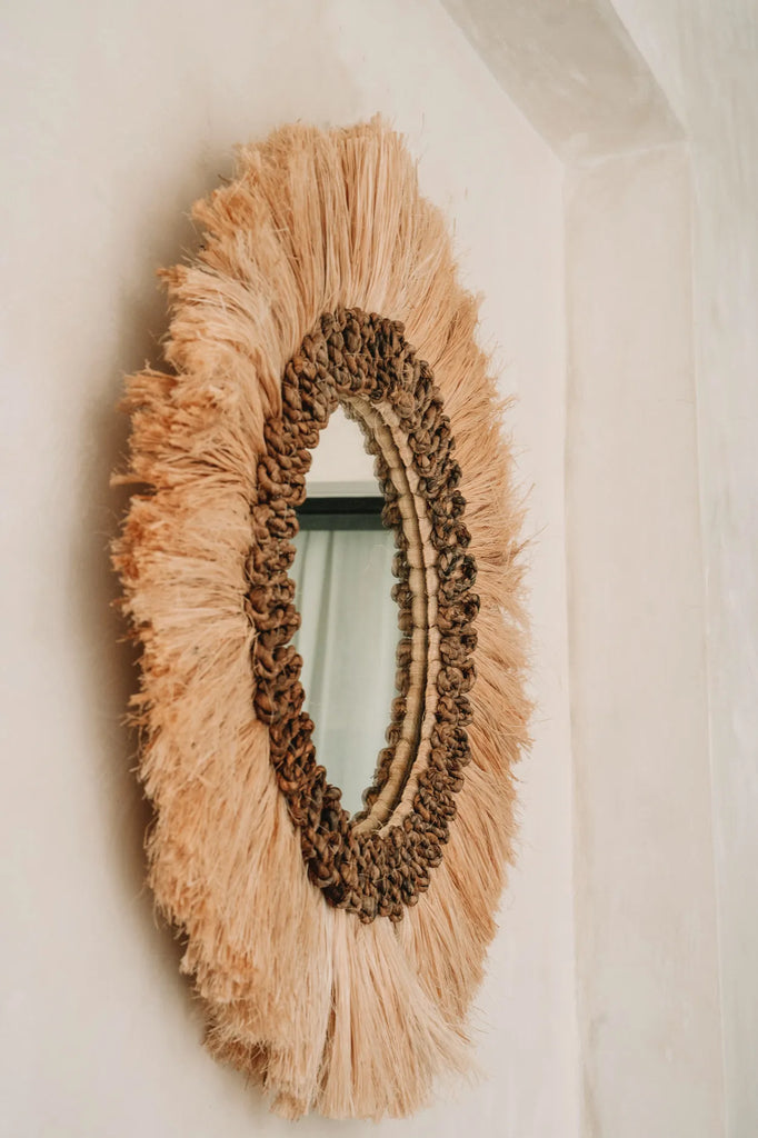 Le miroir "Mowgli" - Naturel - M