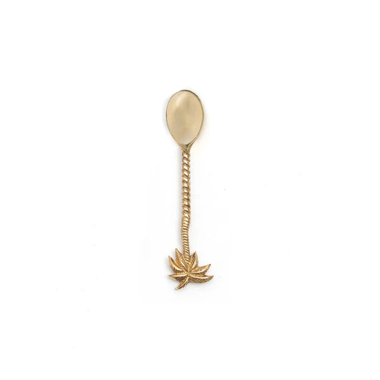 The Palm Tree Teaspoon - Golden