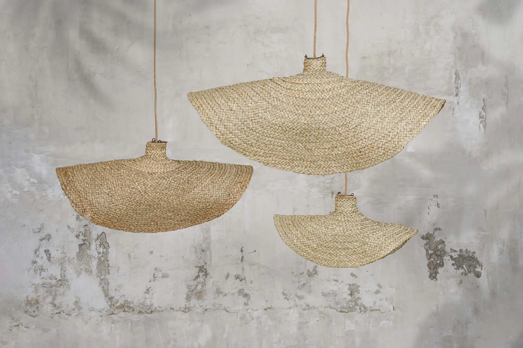 Lampe suspendue "Dome" - Naturelle - XL