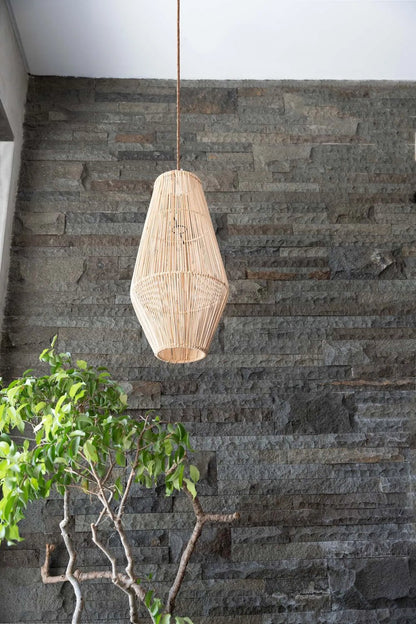 The "Afrodisiac" Pendant Lamp - Natural - M - Balinaya