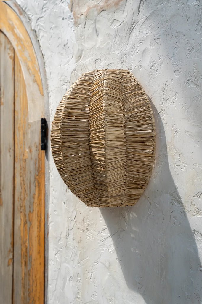 The "Avanti" Applique Wall Lamp - Natural - M - Balinaya