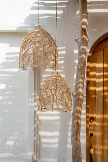 The "Bala" Pendant Lamp - Natural - L - Balinaya