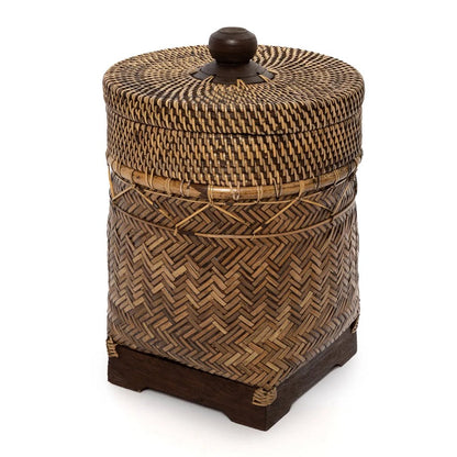 The Bathroom Bin Basket - Natural Brown - Balinaya