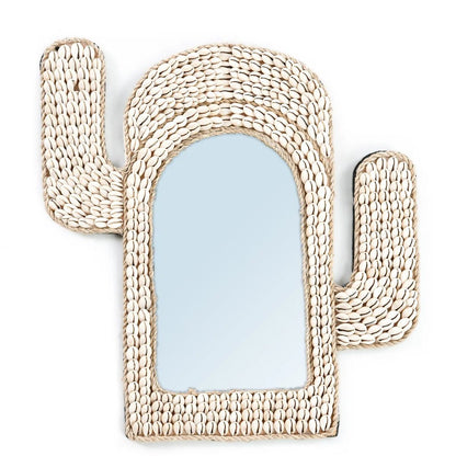 The "Cactus" Shell Mirror - Natural - Balinaya