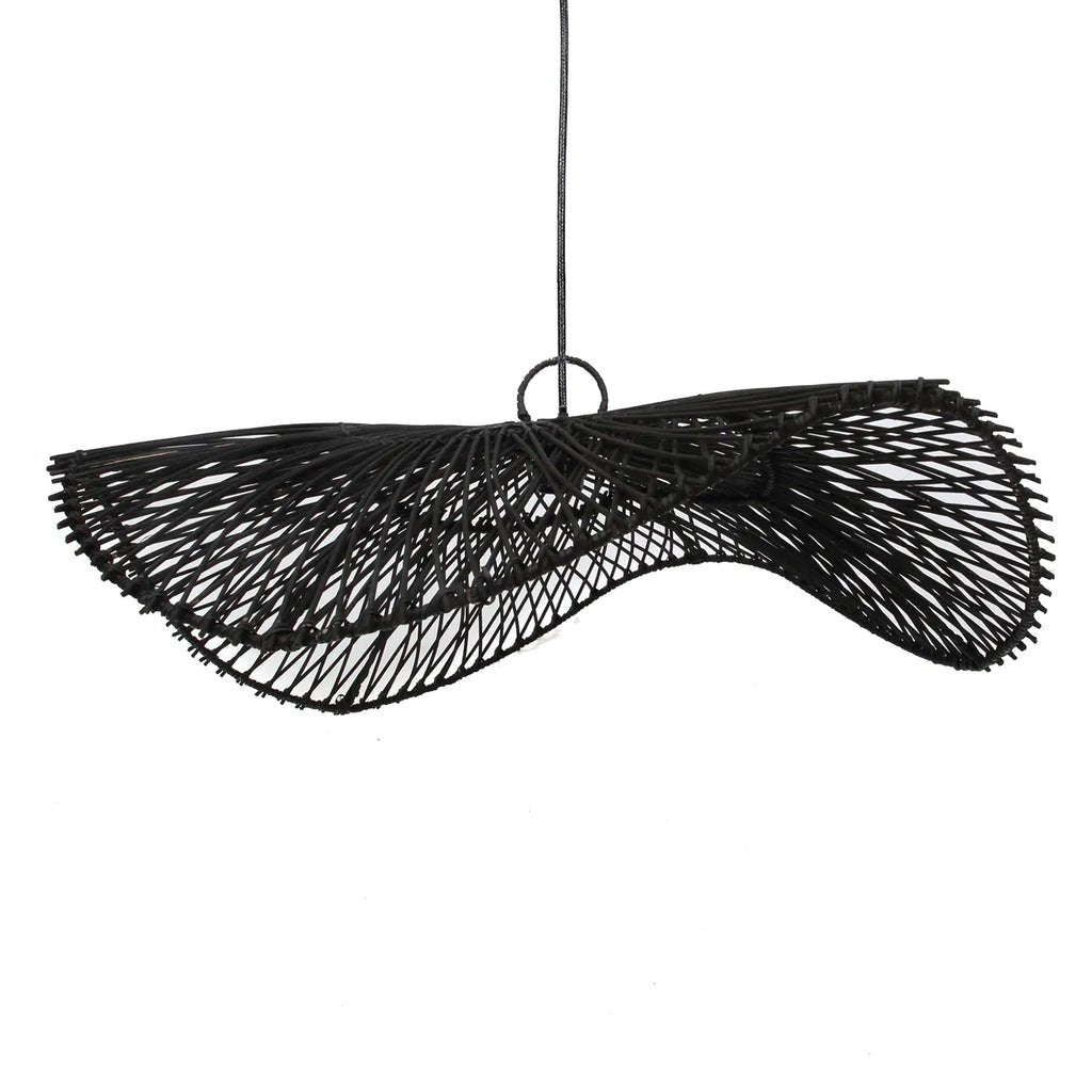 The "Chapeau" Pendant Lamp - Black - Balinaya