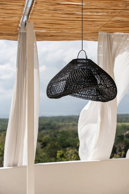 The "Cloud" Pendant Lamp - Black - M - Balinaya