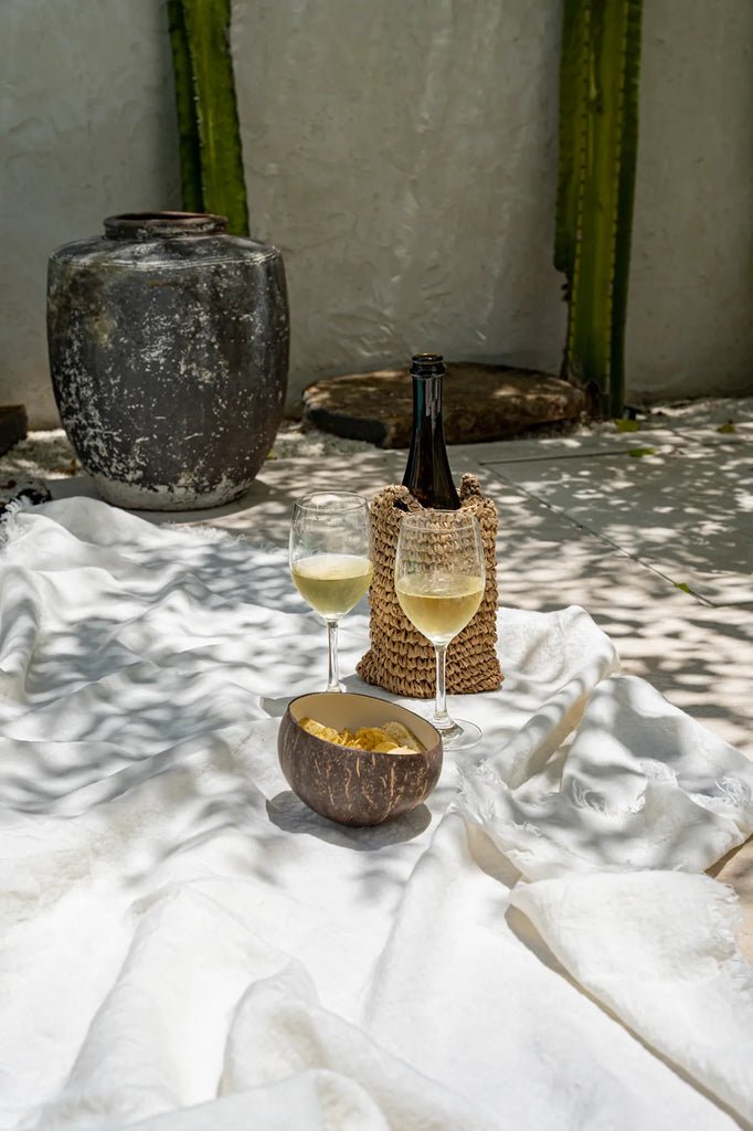 The "Coco Food" Bowl - Natural White - Balinaya