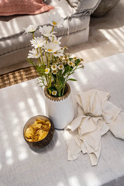 The "Coco Food" Bowl - Natural White - Balinaya