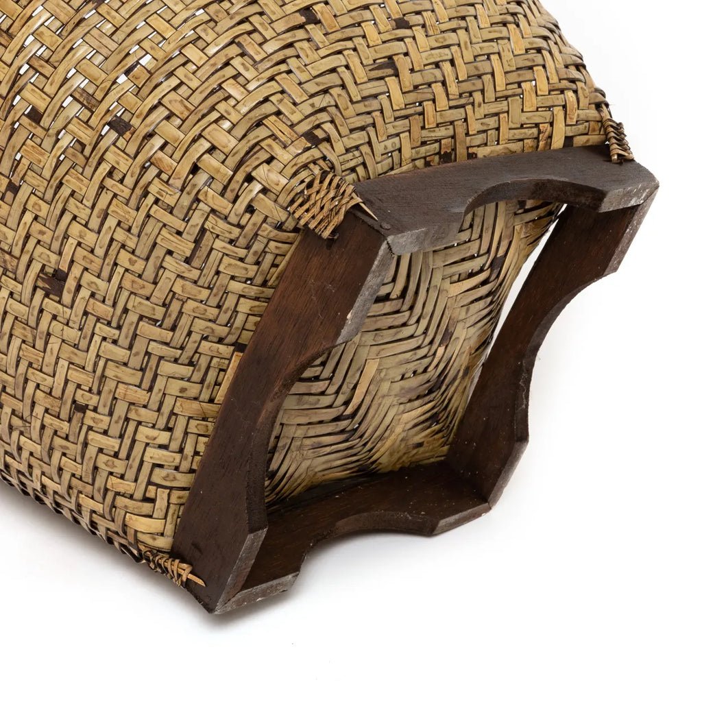 The "Colonial" Storage Basket - Natural Brown - L - Balinaya