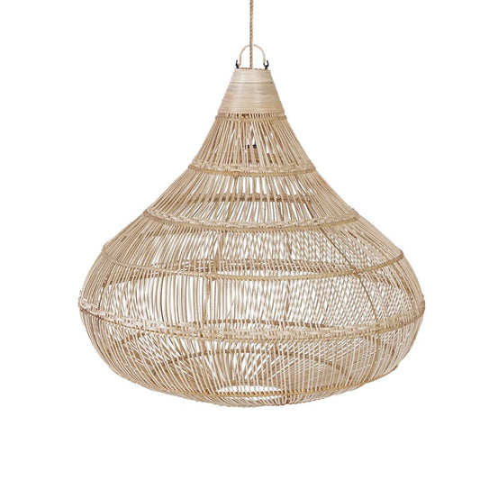 The "Drop" Pendant Lamp - Natural - M - Balinaya