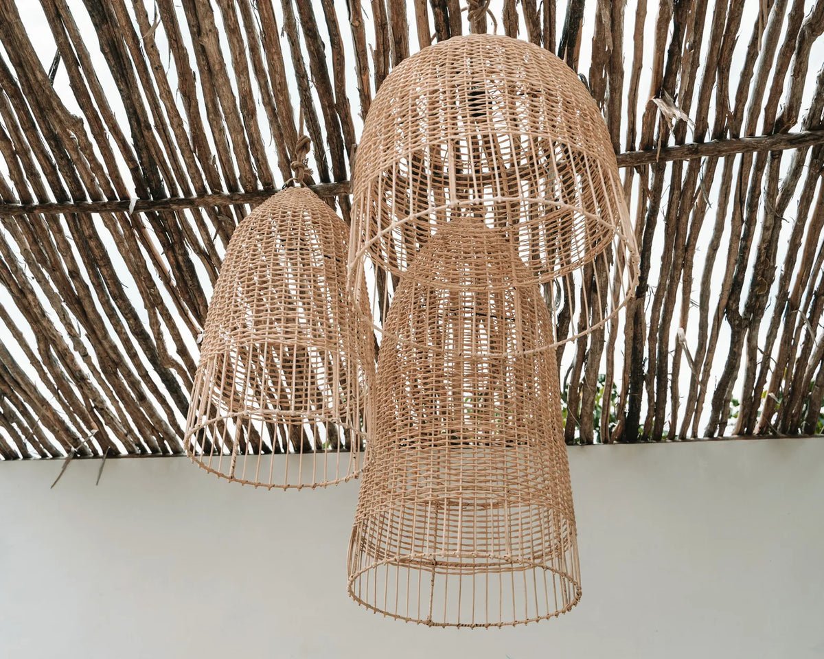 The "Elba" Pendant Lamp - Natural - M - Balinaya