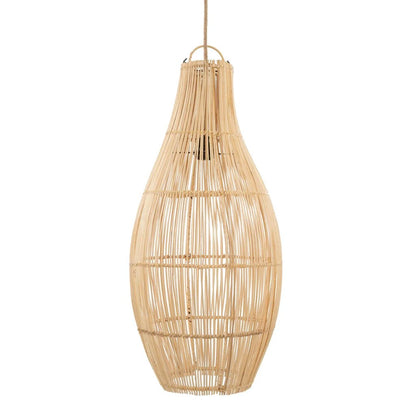 The "Flacon" Pendant Lamp - Natural - L - Balinaya