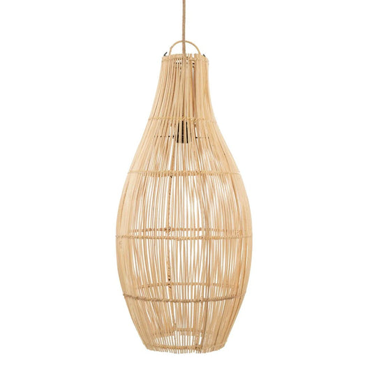 The "Flacon" Pendant Lamp - Natural - L - Balinaya