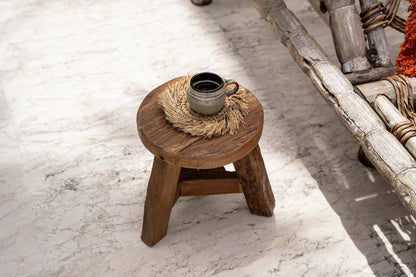 The "Fringe" Raffia Coaster - Natural - Balinaya