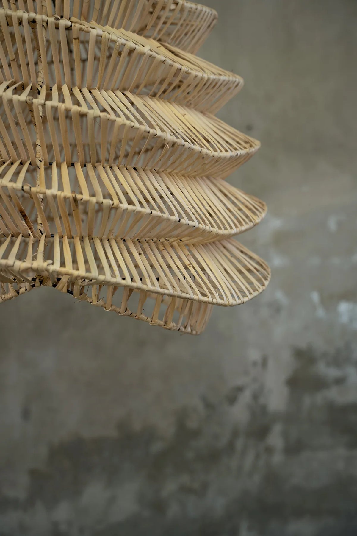 The "Good Vibes" Pendant Lamp - Natural - M - Balinaya