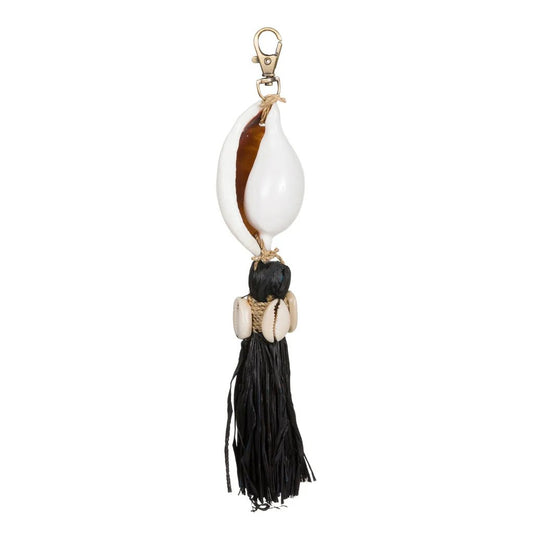 The "Kubu" Keychain - Black Natural - Balinaya