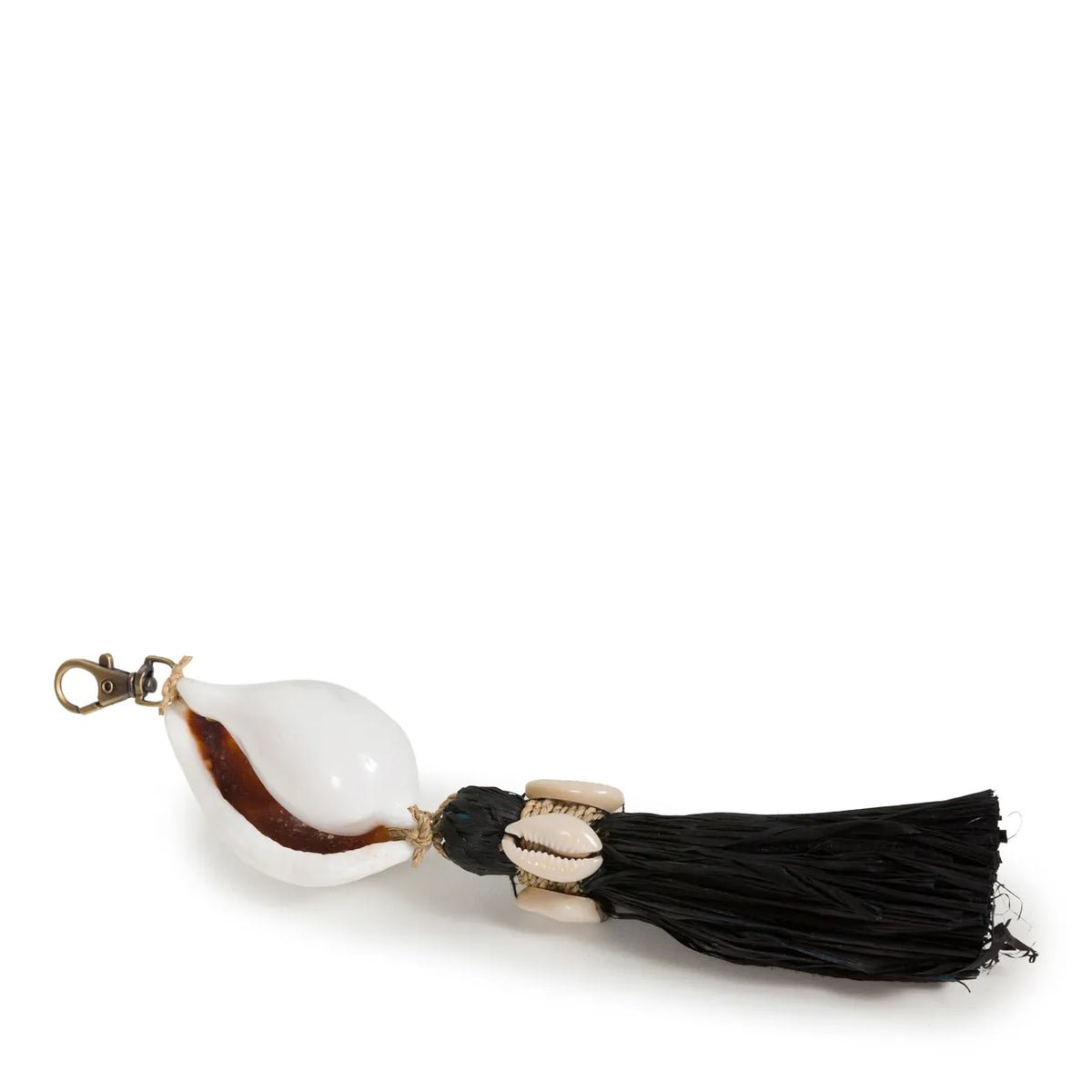 The "Kubu" Keychain - Black Natural - Balinaya