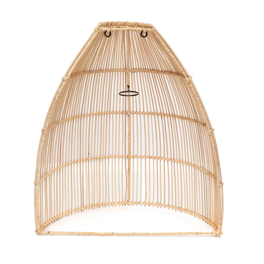 The "Lalo" Applique Wall Lamp - Natural - L - Balinaya