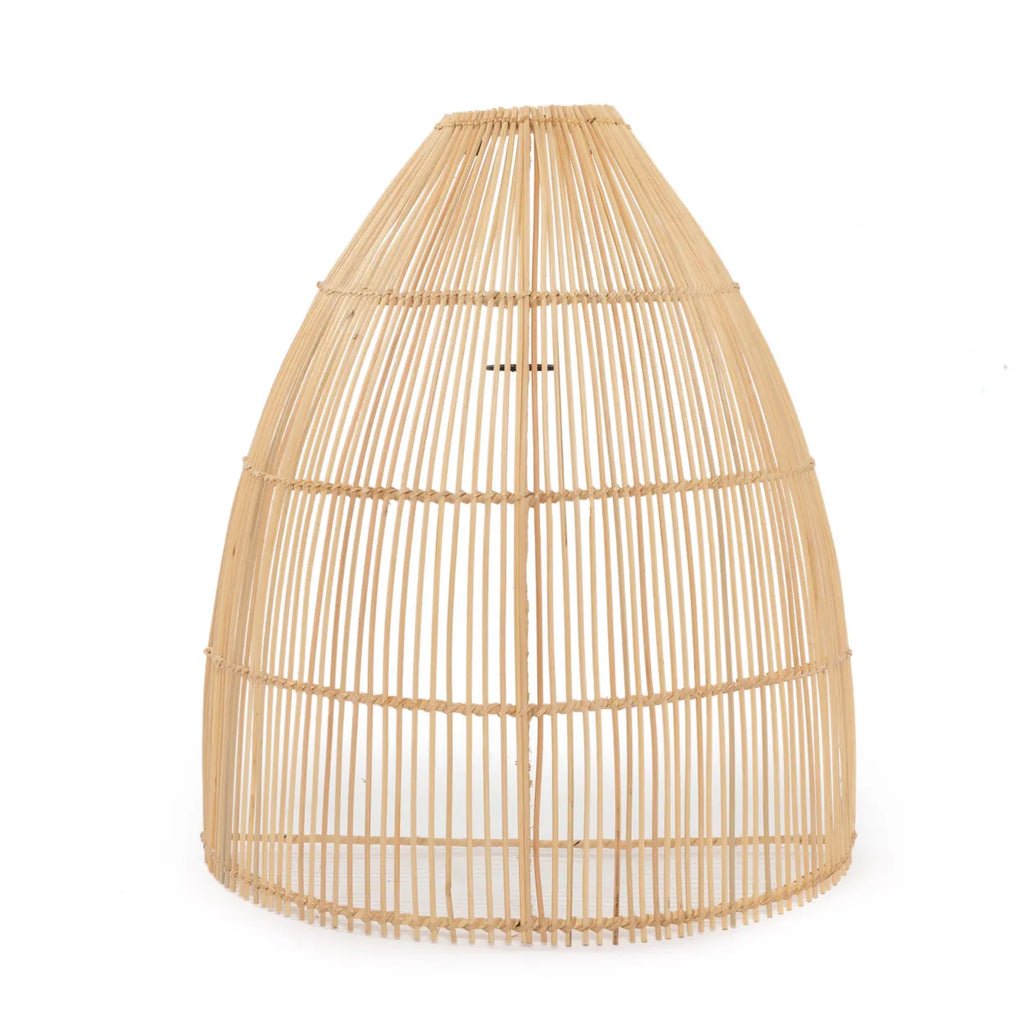 The "Lalo" Applique Wall Lamp - Natural - L - Balinaya