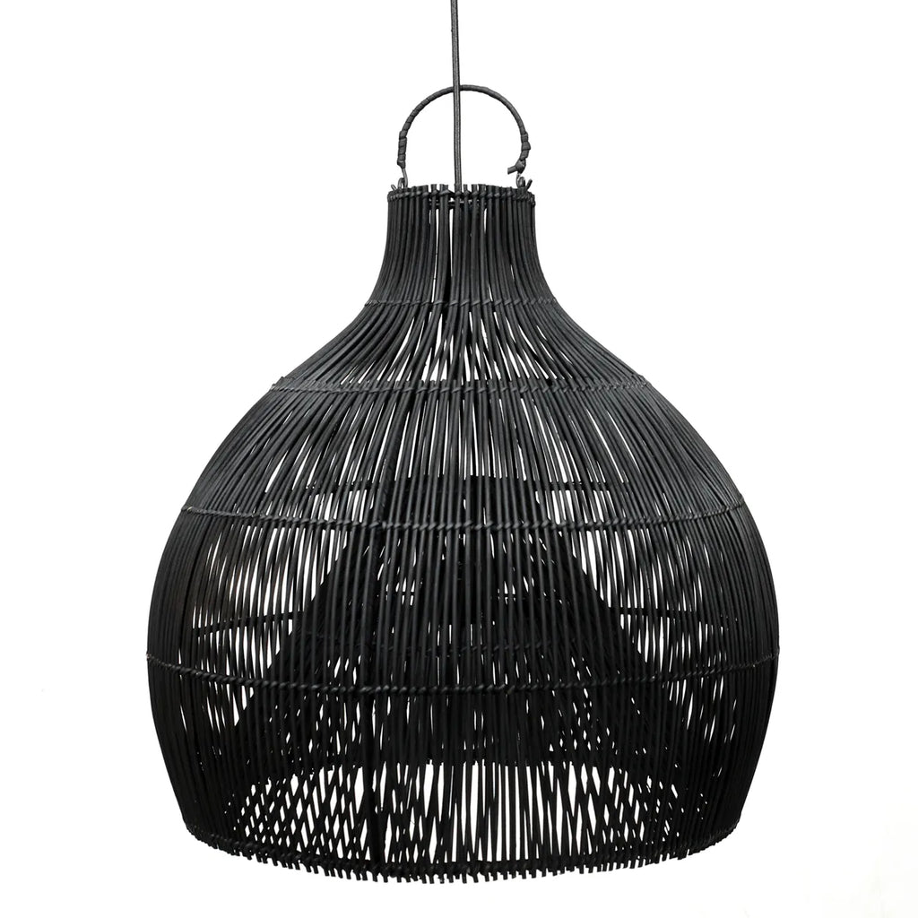 The "Lobster Trap" Pendant Lamp - Black - Balinaya