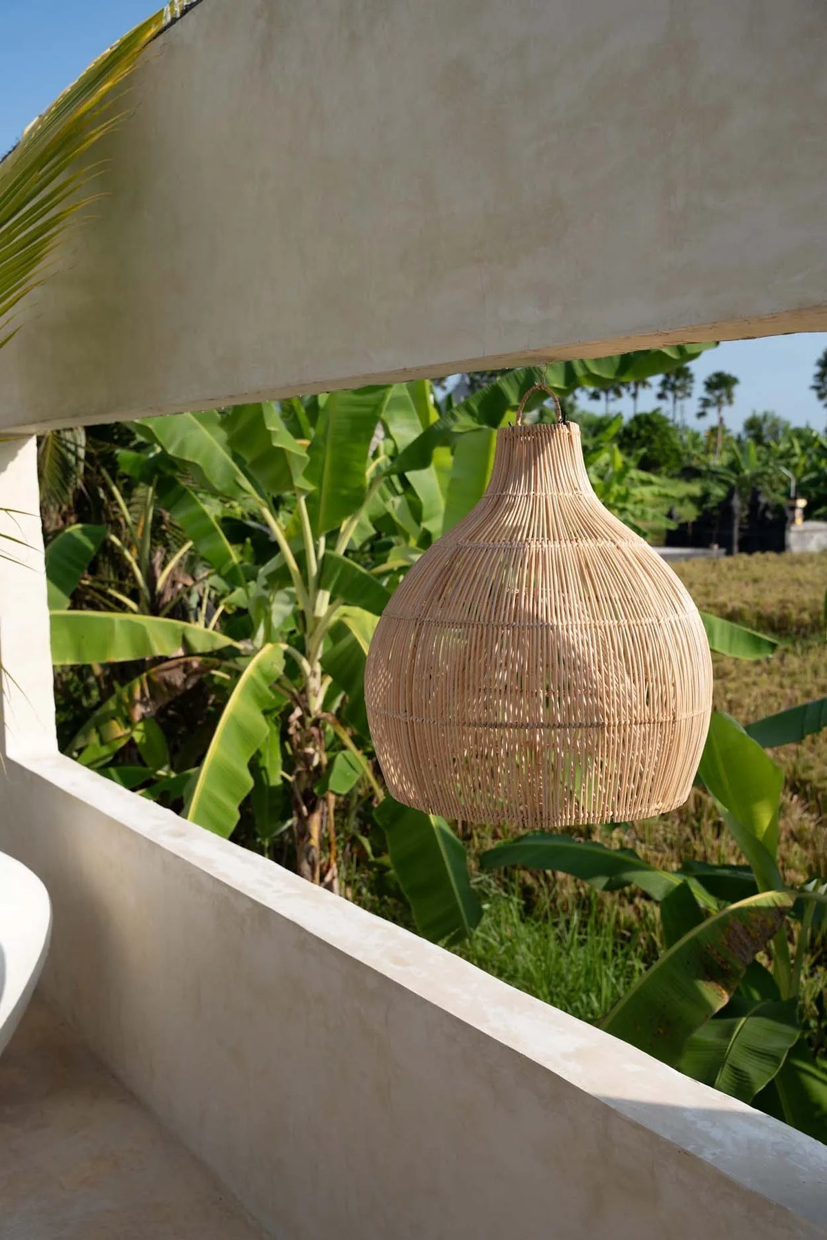 The "Lobster Trap" Pendant Lamp - Natural - Balinaya