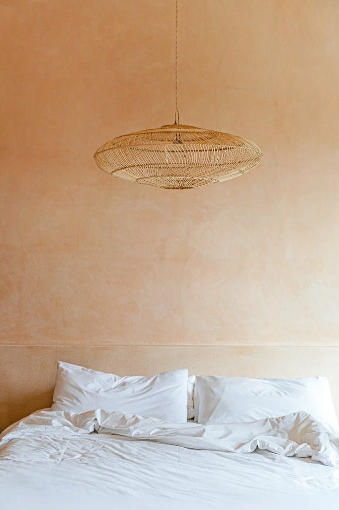 The "Macaron" Pendant Lamp - Natural - M - Balinaya