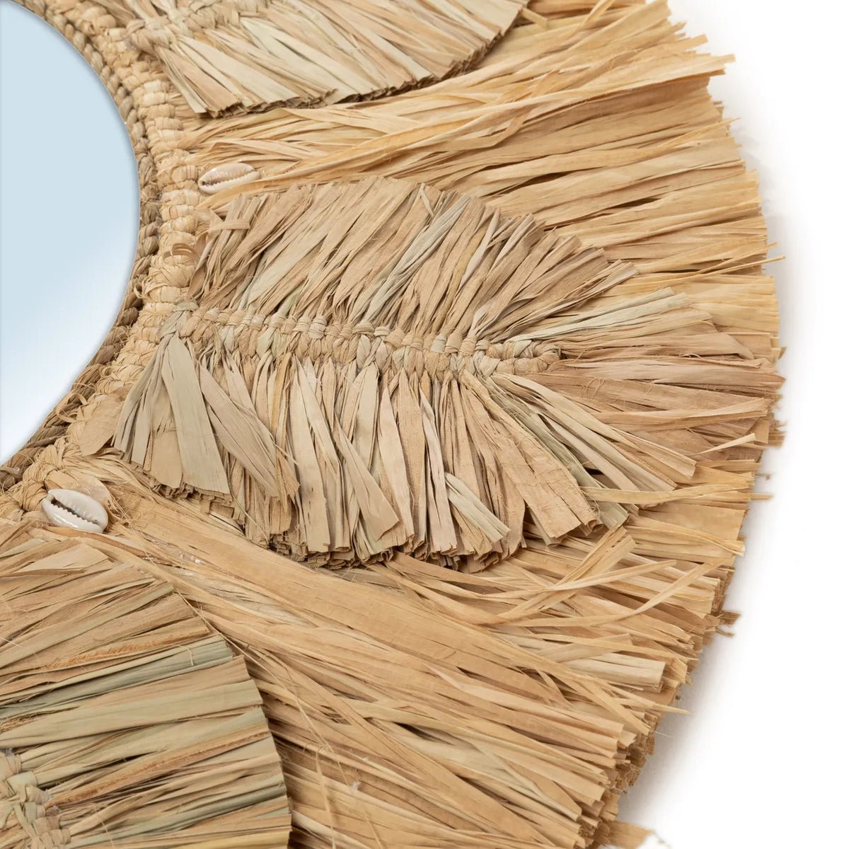 The Palm Tree Mirror - Natural - M - Balinaya