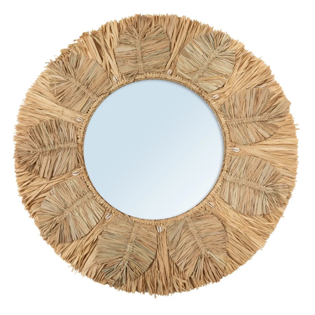 The Palm Tree Mirror - Natural - M - Balinaya