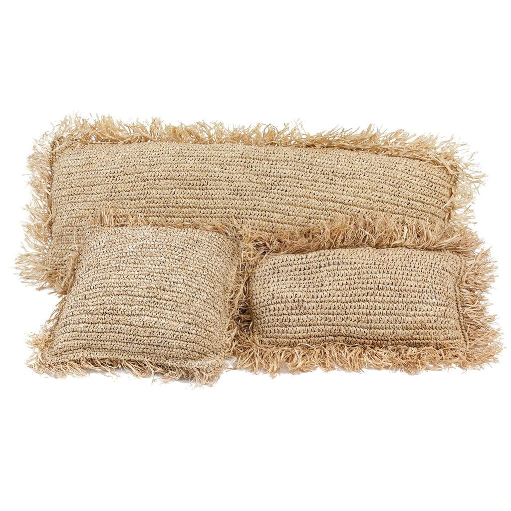 The Raffia Cushion - Natural - 35x100 - Balinaya