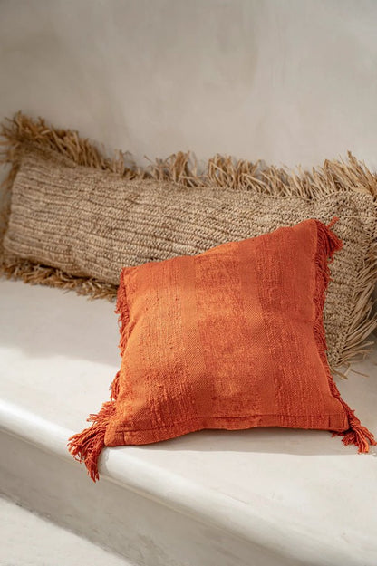 The Raffia Cushion - Natural - 35x100 - Balinaya