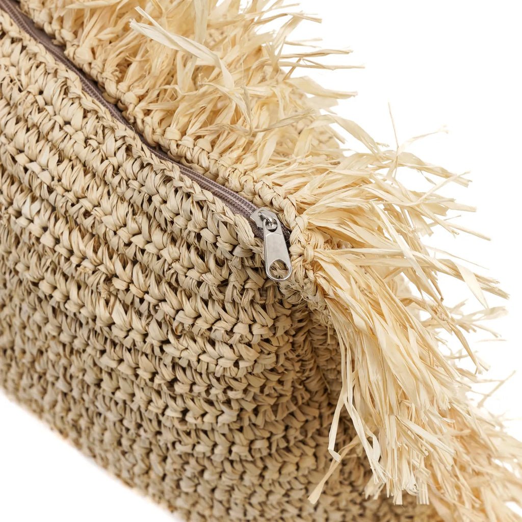 The Raffia Cushion - Natural - 35x100 - Balinaya