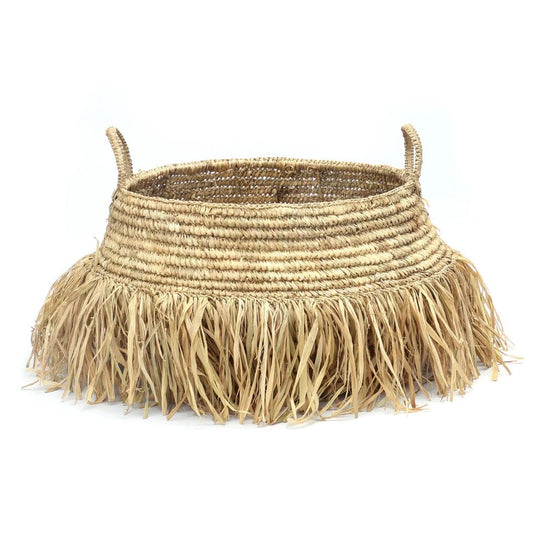 The Raffia Deluxe Basket - Natural - L - Balinaya