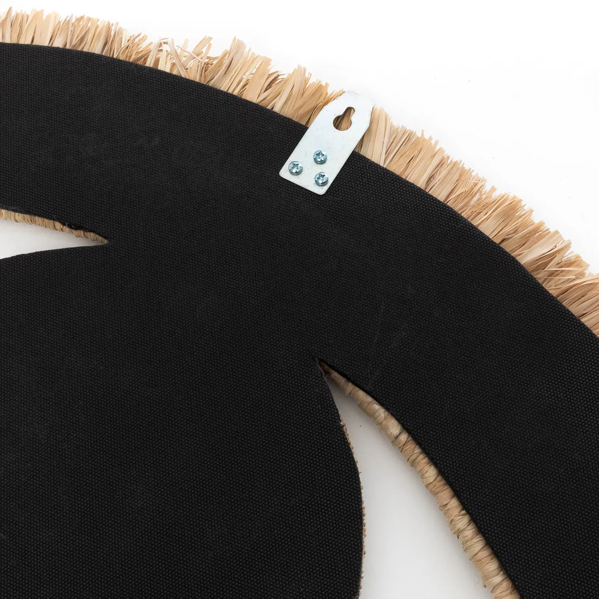 The Raffia Eye Mirror - Natural - M - Balinaya