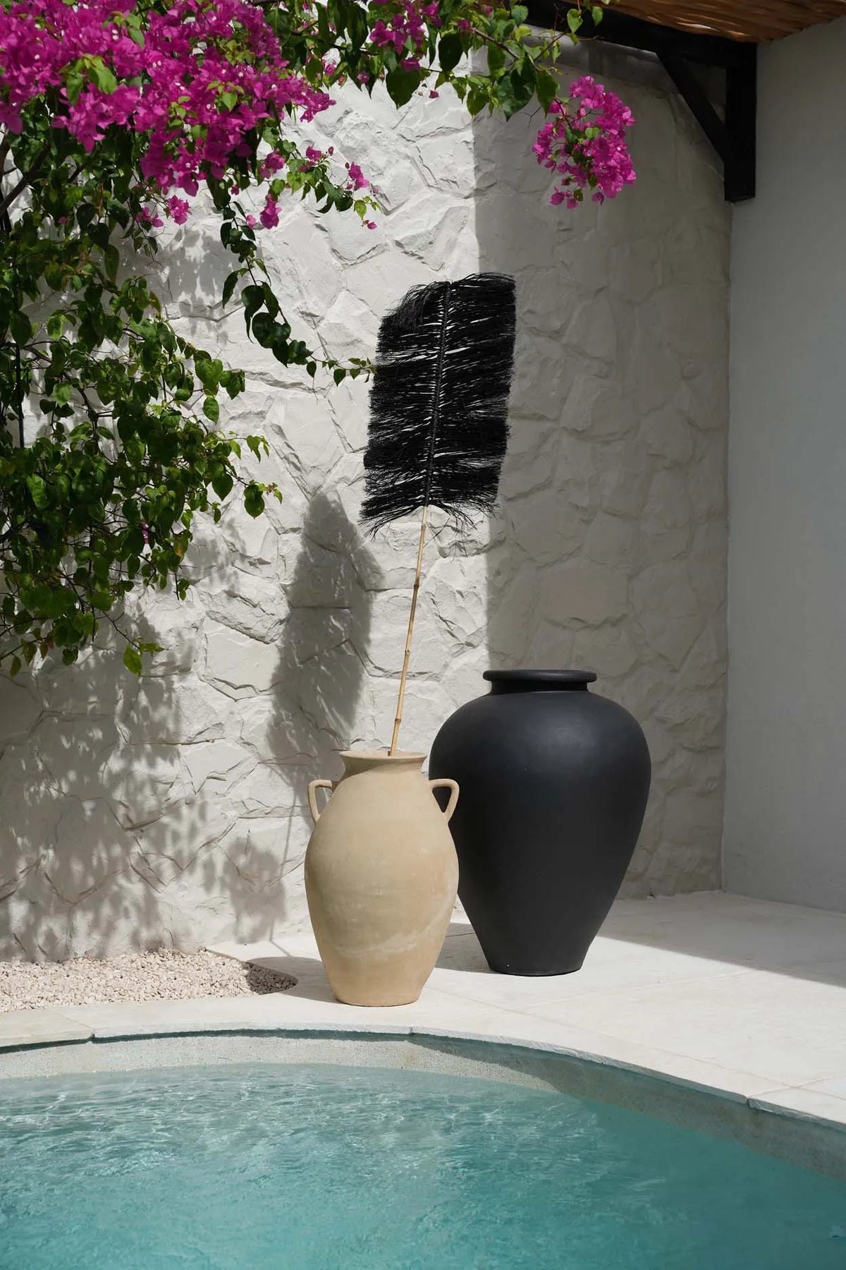 The Raffia Palmeira - Black - Balinaya