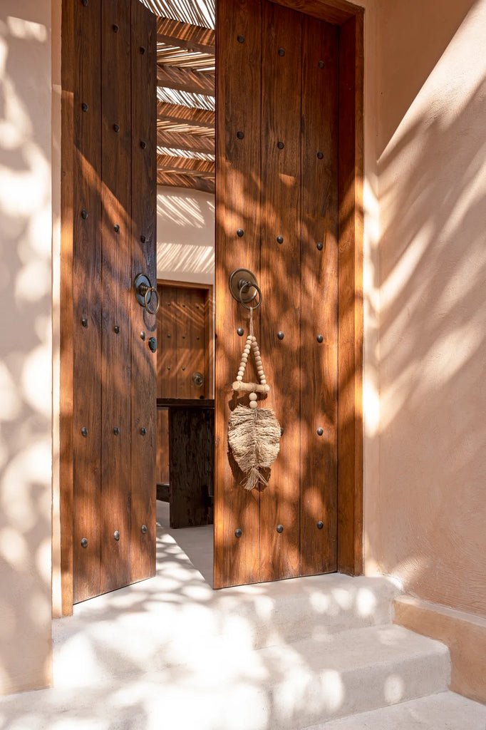 The Raffia Triangle Hanging Decoration - Balinaya