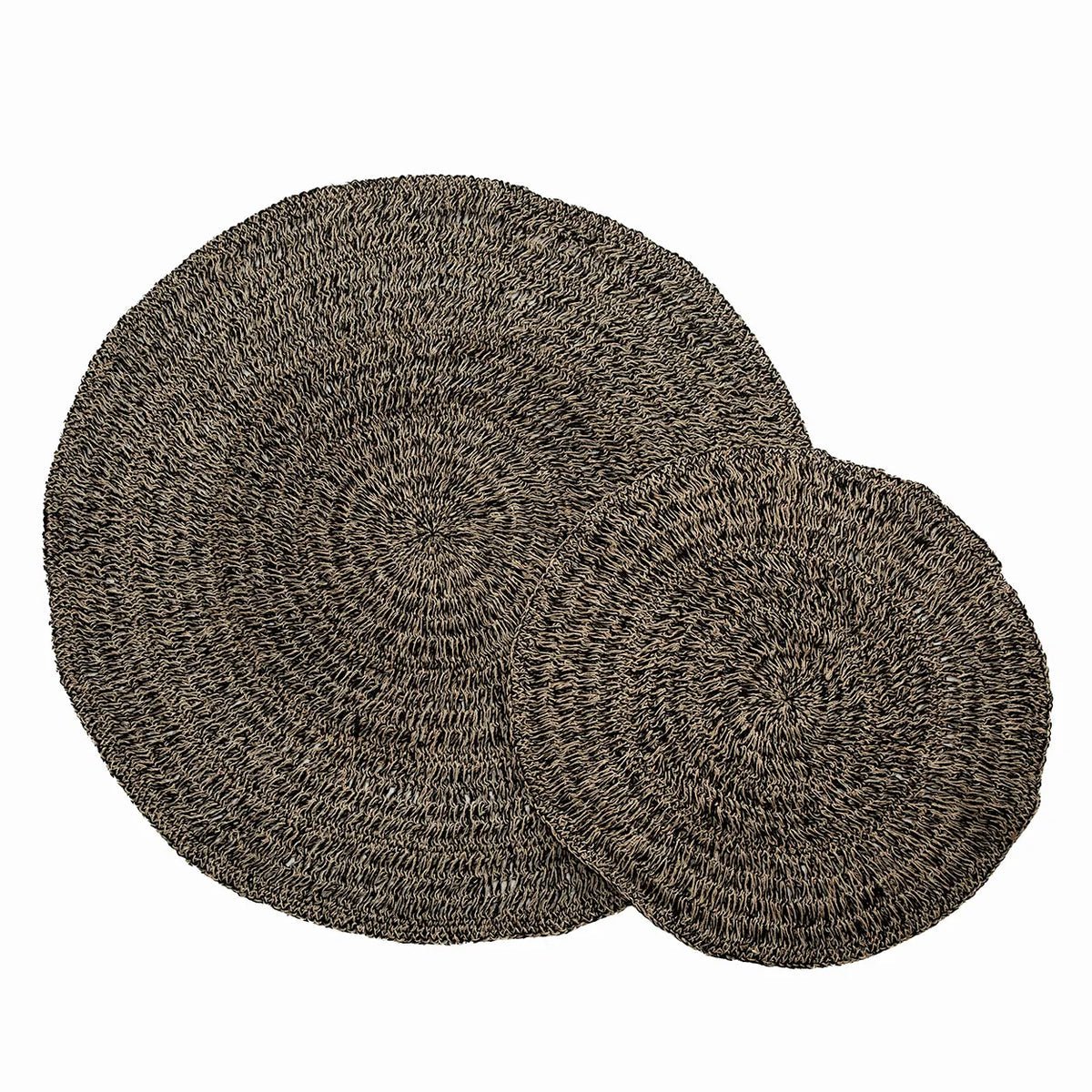 The Sea grass Carpet - Natural Black - 200 - Balinaya