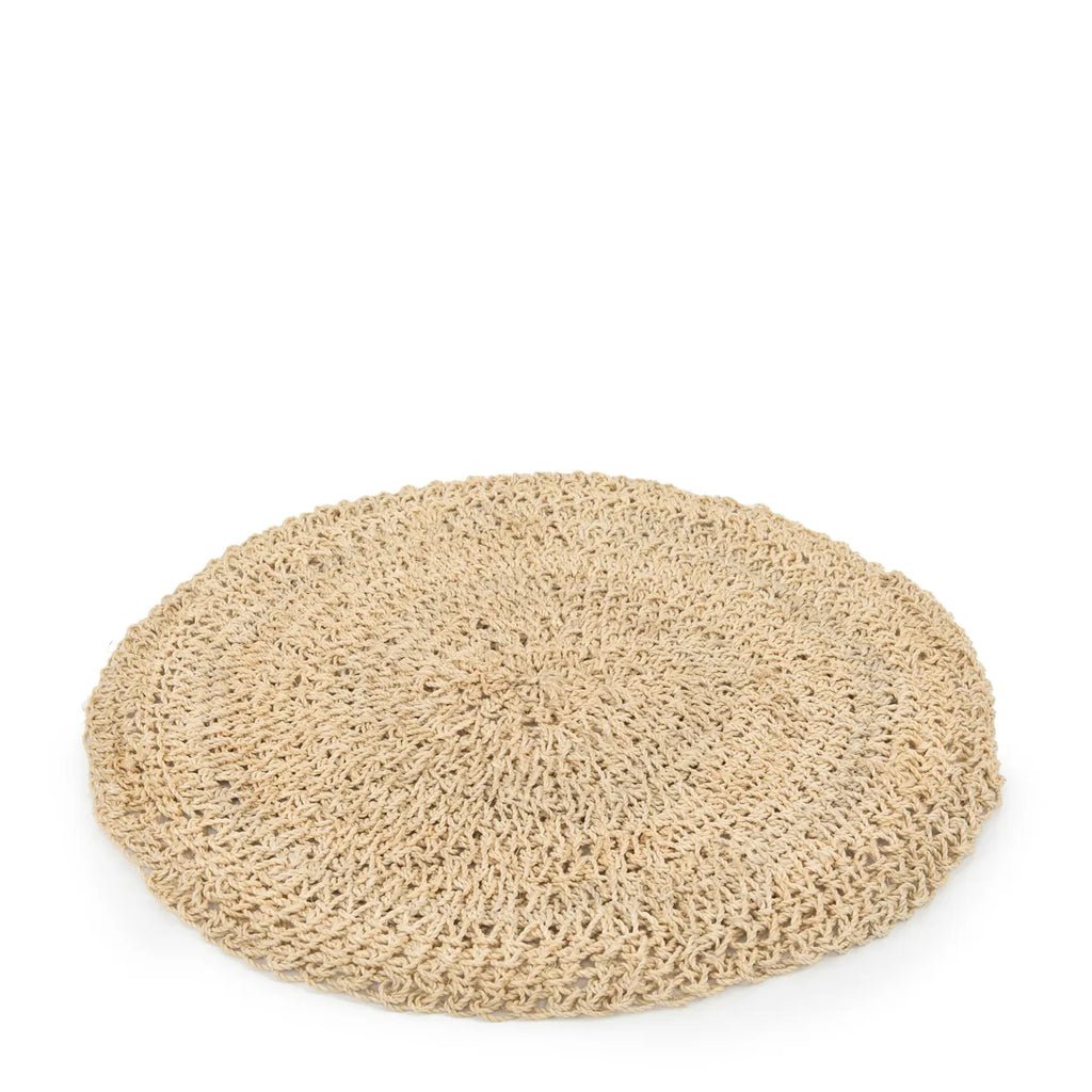 The Sea grass Placemat Round - Natural - Balinaya