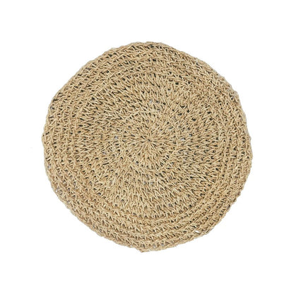 The Sea grass Placemat Round - Natural - Balinaya