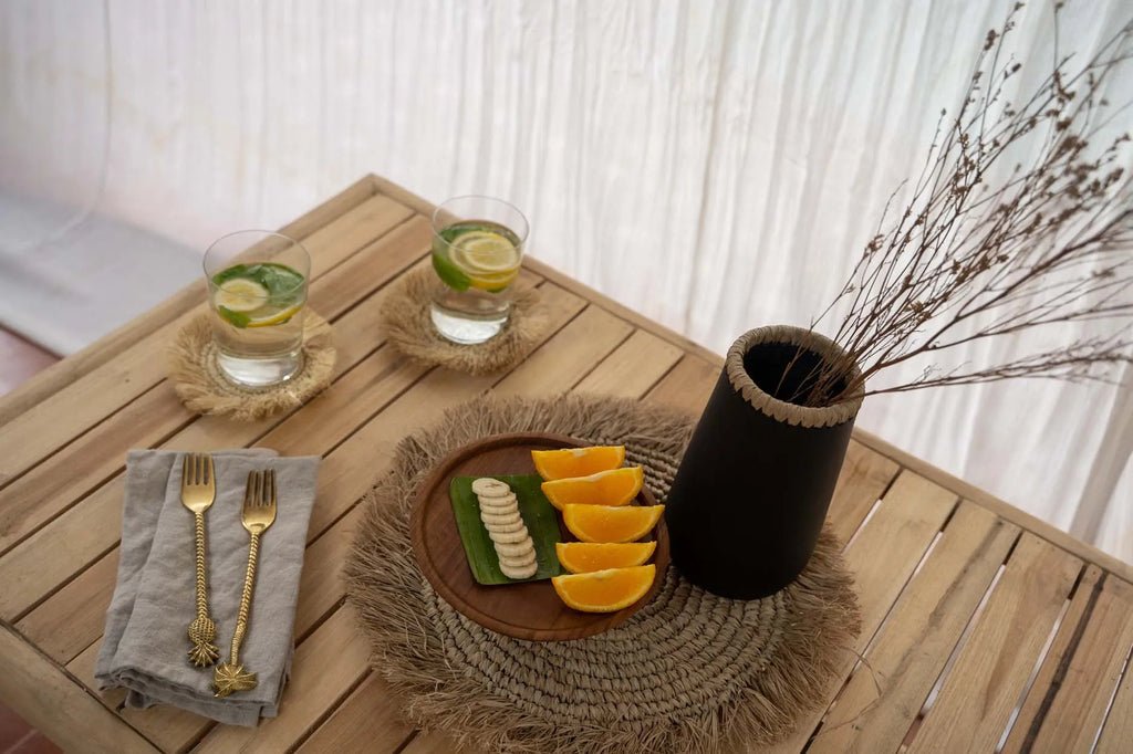 The Sea grass Raffia Placemat - Natural - Balinaya