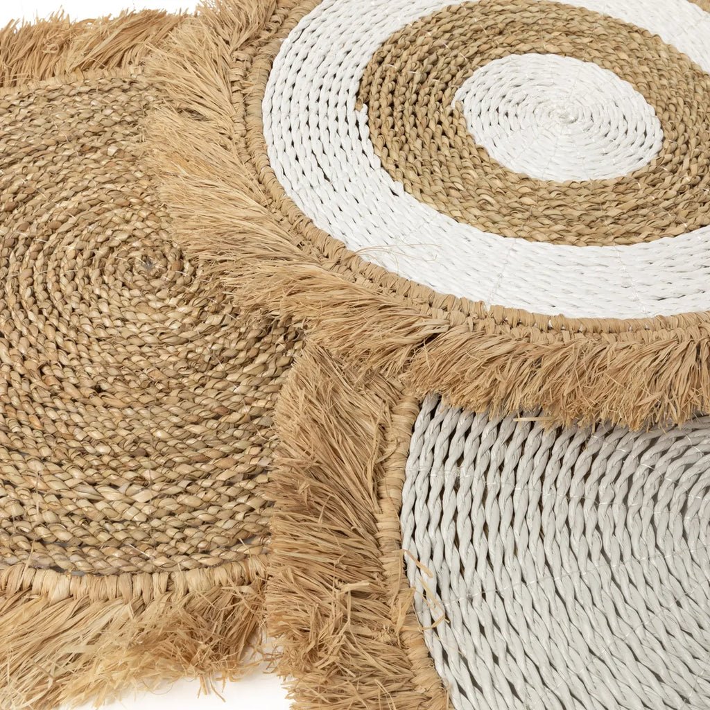 The Sea grass Raffia Placemat - Natural - Balinaya