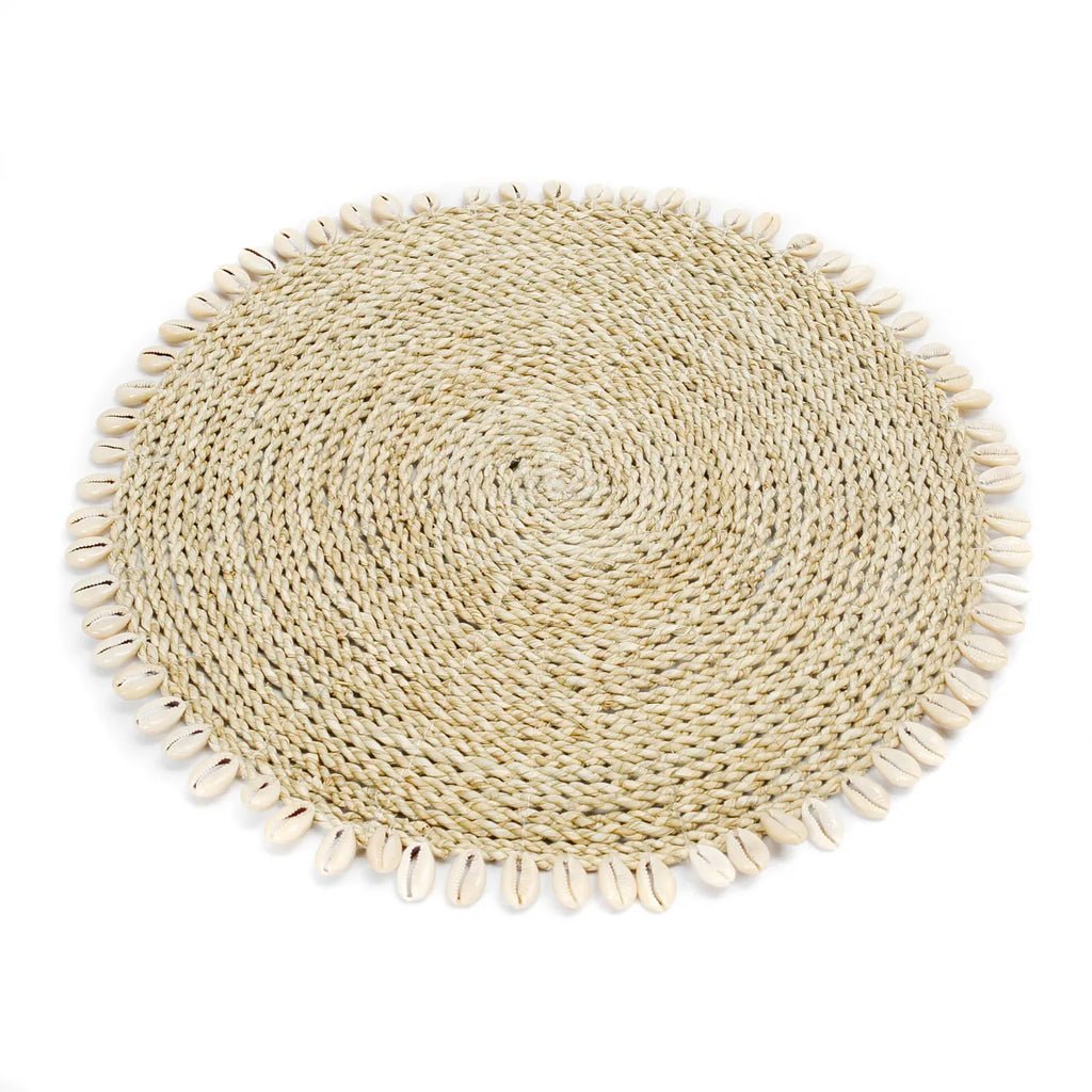 The Sea grass Shell Placemat - Natural - Balinaya