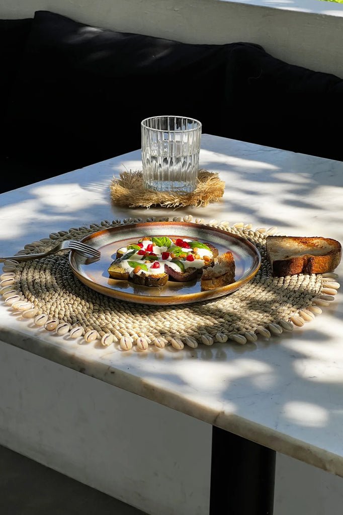 The Sea grass Shell Placemat - Natural - Balinaya