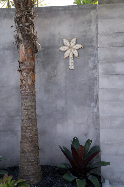 The Shell Palm Tree - White - Balinaya