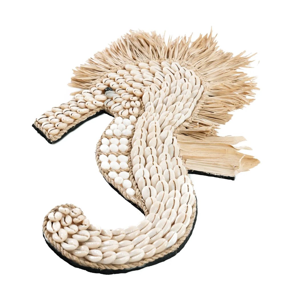 The Shell Seahorse - White - Balinaya