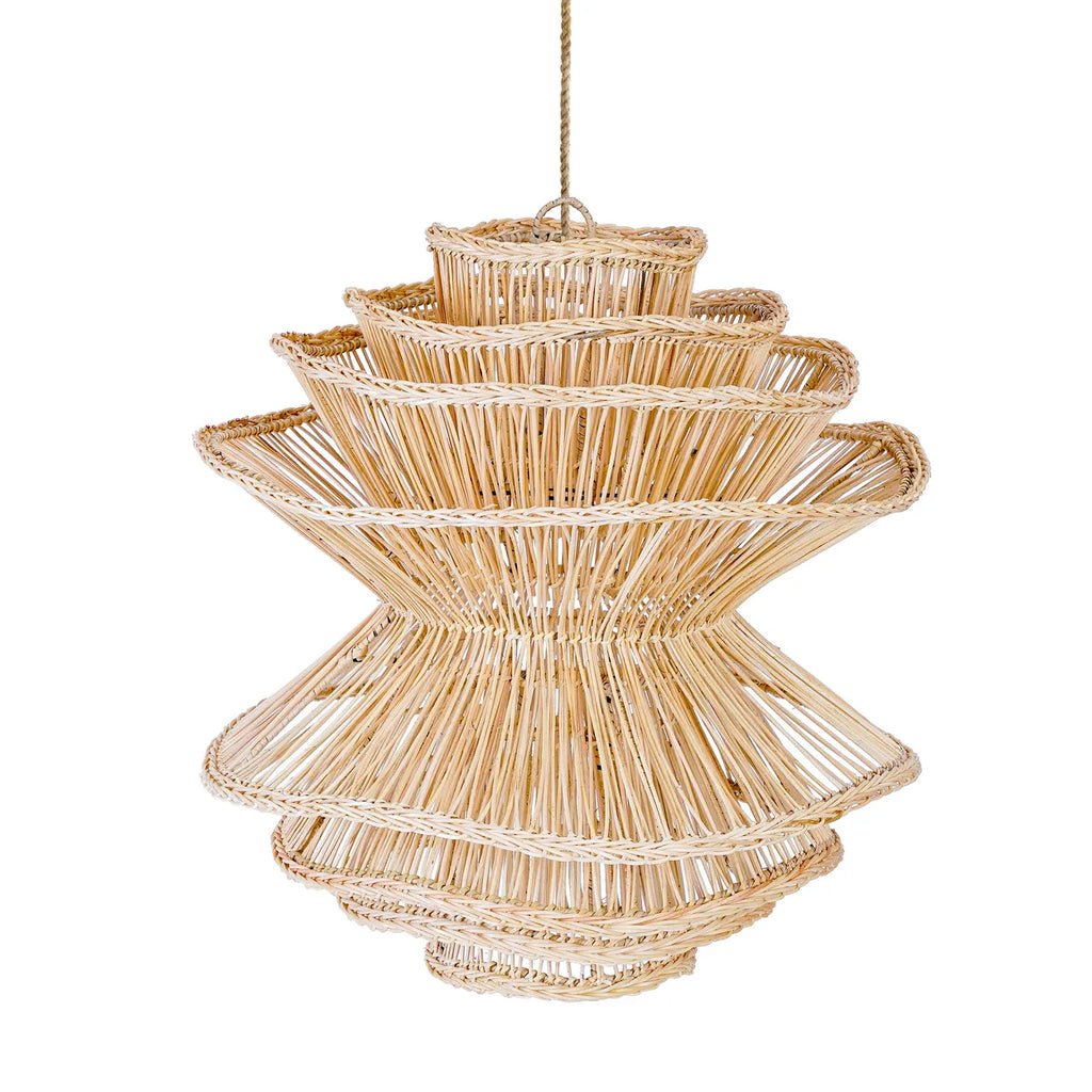 The "Shiitake" Pendant Lamp - Natural - L - Balinaya