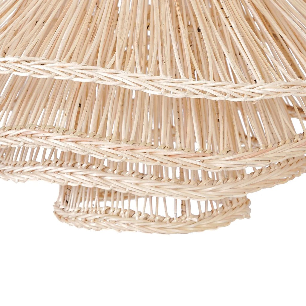 The "Shiitake" Pendant Lamp - Natural - L - Balinaya