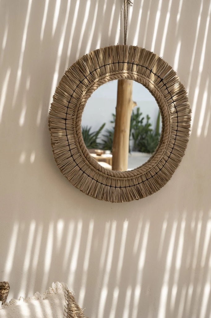 The "St Barth" Mirror - Natural - Balinaya