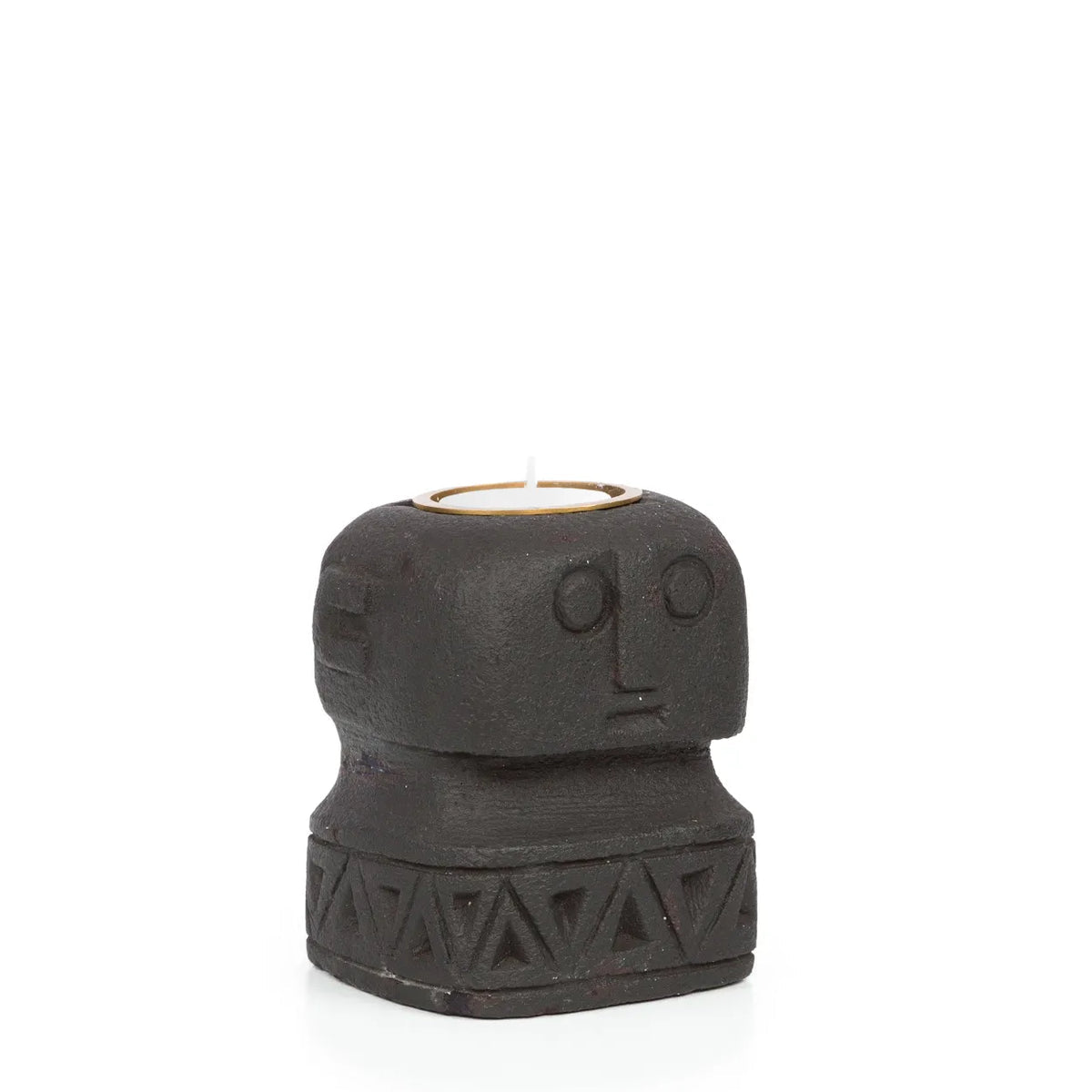 The "Sumba" Image #26 Candle Holder - Black - Balinaya